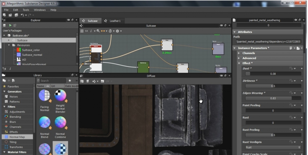 substancedesigner紋理材質製作流程視頻教程第二季