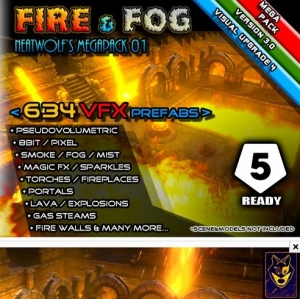 unity 634Ч Fire, Fog, Smoke, Magic, 8bit v3.0