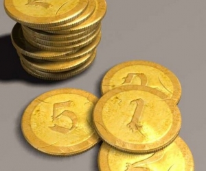 金币 钱币 货币 3d模型