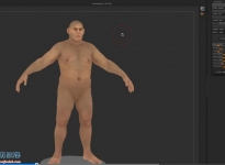 ZBrush强大的裸模操控模型辅助工具资源