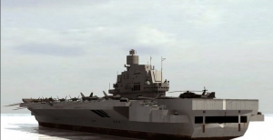 【船只模型】瓦良格航母3D模型。