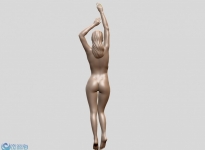 Cubebrush - Sexy female model 3D STL | OBJ | WRL | 152 MB