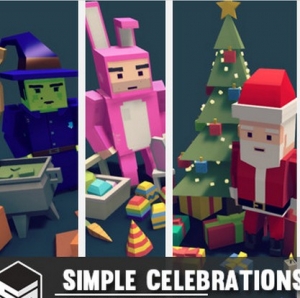 unity3d-Simple Celebrations - Cartoon assets-򵥵ףͨɫ