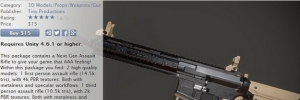 unity3d-µǹеģ ģNext Gen Assault Rifle Release unity3d