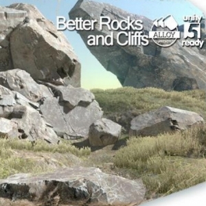 unity3d -写实山石模型 岩石模型 石头场景模型Better Rocks and Cliffs