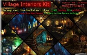 Unity3d Ӱ¹ű Village Interiors Kit