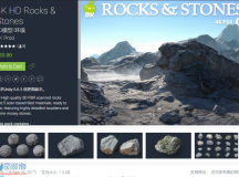 Unity20Ʒ3D PBRʯɨ-4K HD Rocks & Stones