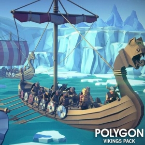 unity3d-POLYGON - Vikings Pack 3D Models Environments Fantasy-صĶ