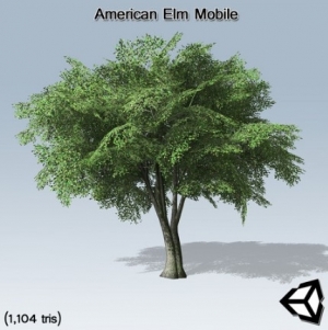 UnityֲSpeedTree  American Elm Mobile