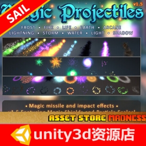 unity3d ħЧԴ Magic Projectiles v1.6
