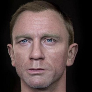 (׸)ͷ - Making of ''Portrait of Daniel Craig''