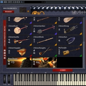 MIDI中国风软音源kong2编曲游戏超好用音色空音民乐音源民族音源