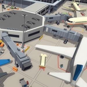 Simple Airport - Cartoon Assets 1.01 - ͨģ