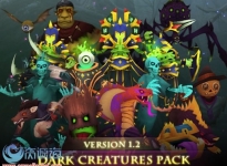 17ְڽɫģ ͬ Dark Creatures Pack ģȫ