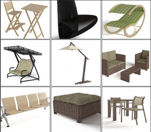 家具模型合集Exterior Furniture Collection 免费