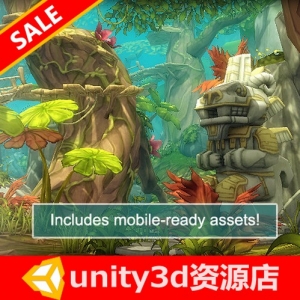 unity3dQģHand Painted Jungle Pack V1.0