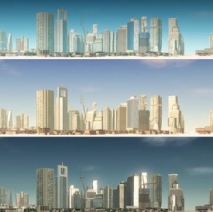 Unity3d-城市场景模型Skyline: Volume 1
