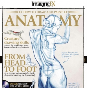 生物解剖绘画书籍教程ImagineFX