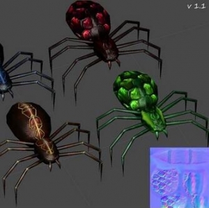 Animated Spiders Pack֩_1.2