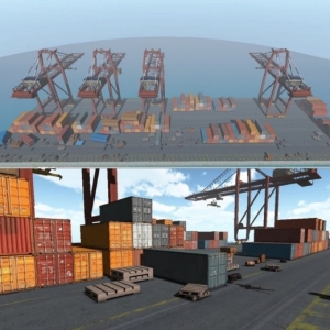 Dockyard containers csǹս  װ ߼