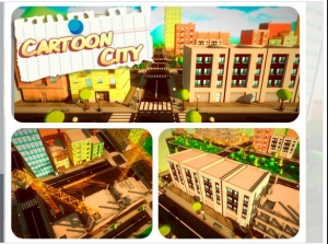 unity3d-Cartoon City PackͨģͰ